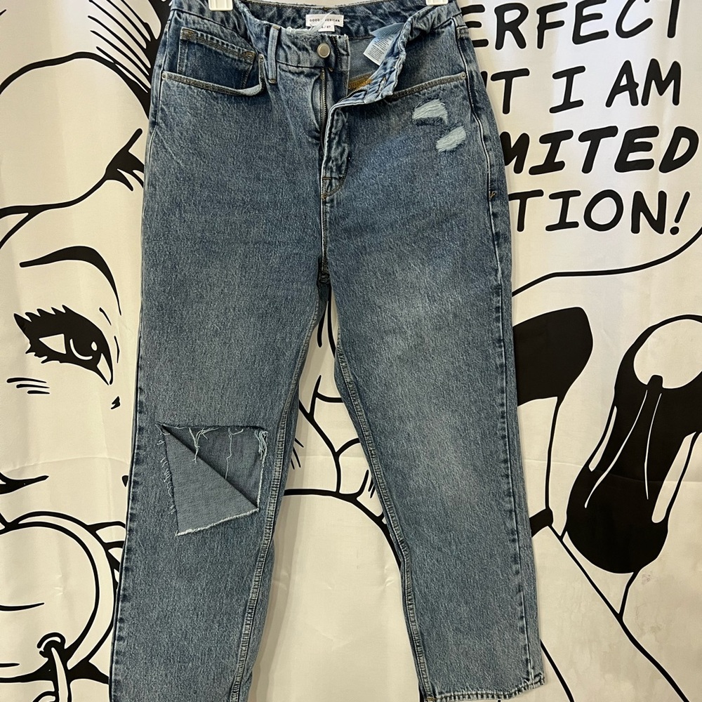 Good American brand new Mom jean
